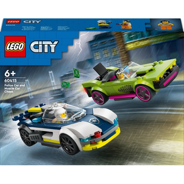 LEGO 60415 City Police Car and Muscle Car Chase