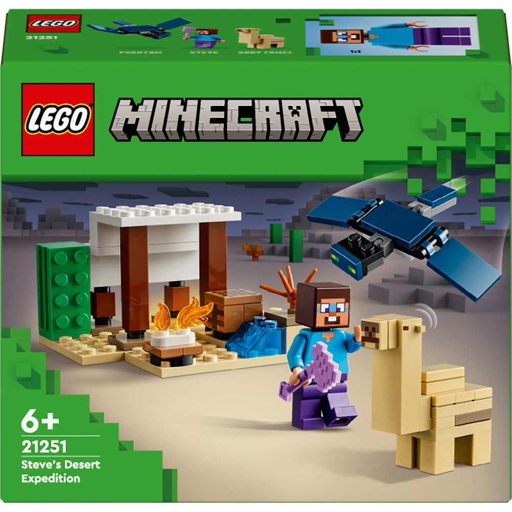 LEGO Minecraft Steve's Desert Expedition