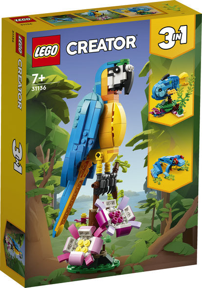 Lego Creator 31136 Exotic Parrot 3 In 1