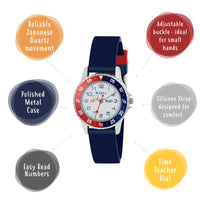 Tikkers Red And Blue Watch