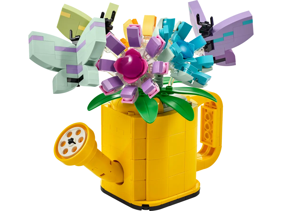 Lego Flowers in Watering Can 3 In 1