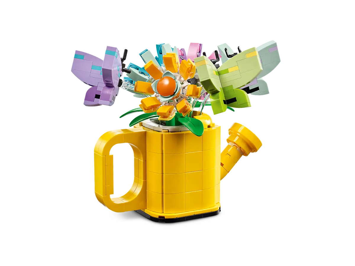 Lego Flowers in Watering Can 3 In 1