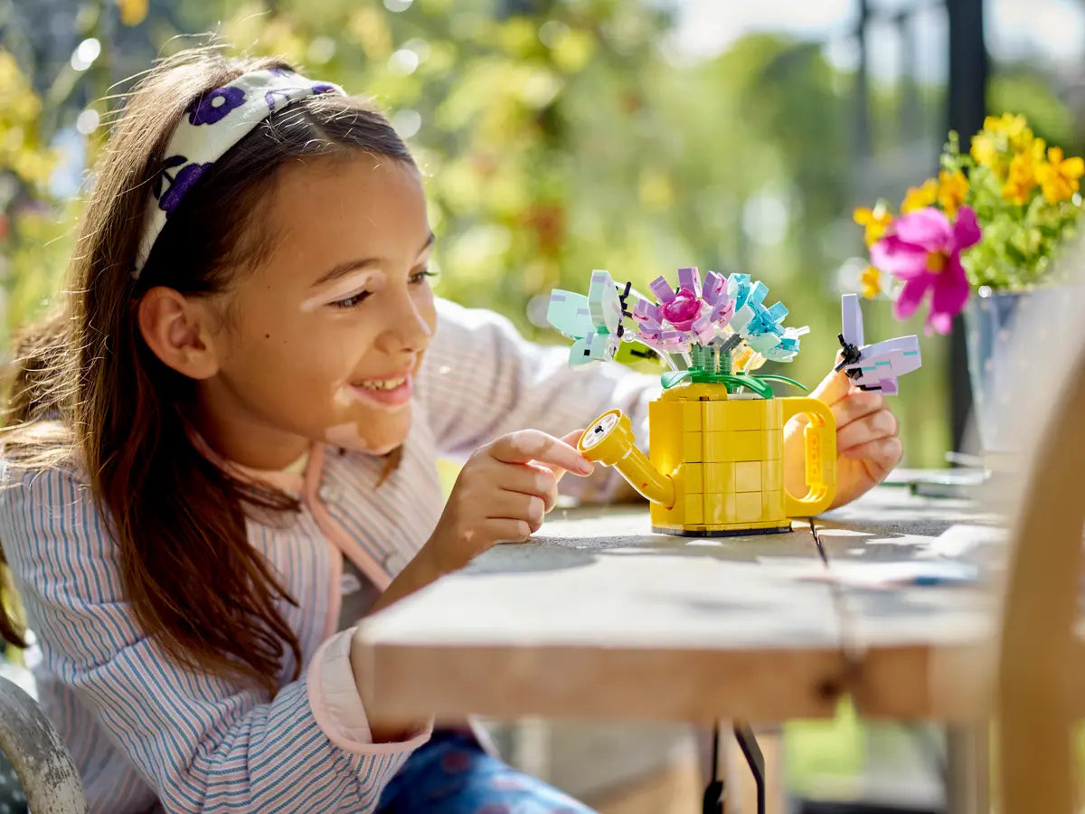 Lego Flowers in Watering Can 3 In 1