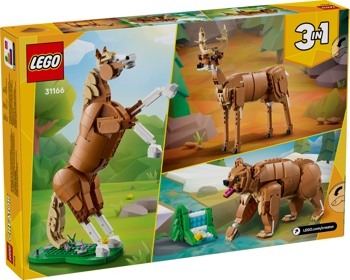 packaging for  LEGO horse set 