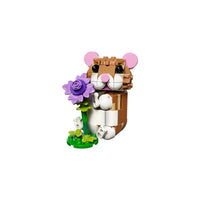 LEGO Creator 3in1 31376 Cute Hamster with a Flower – built model