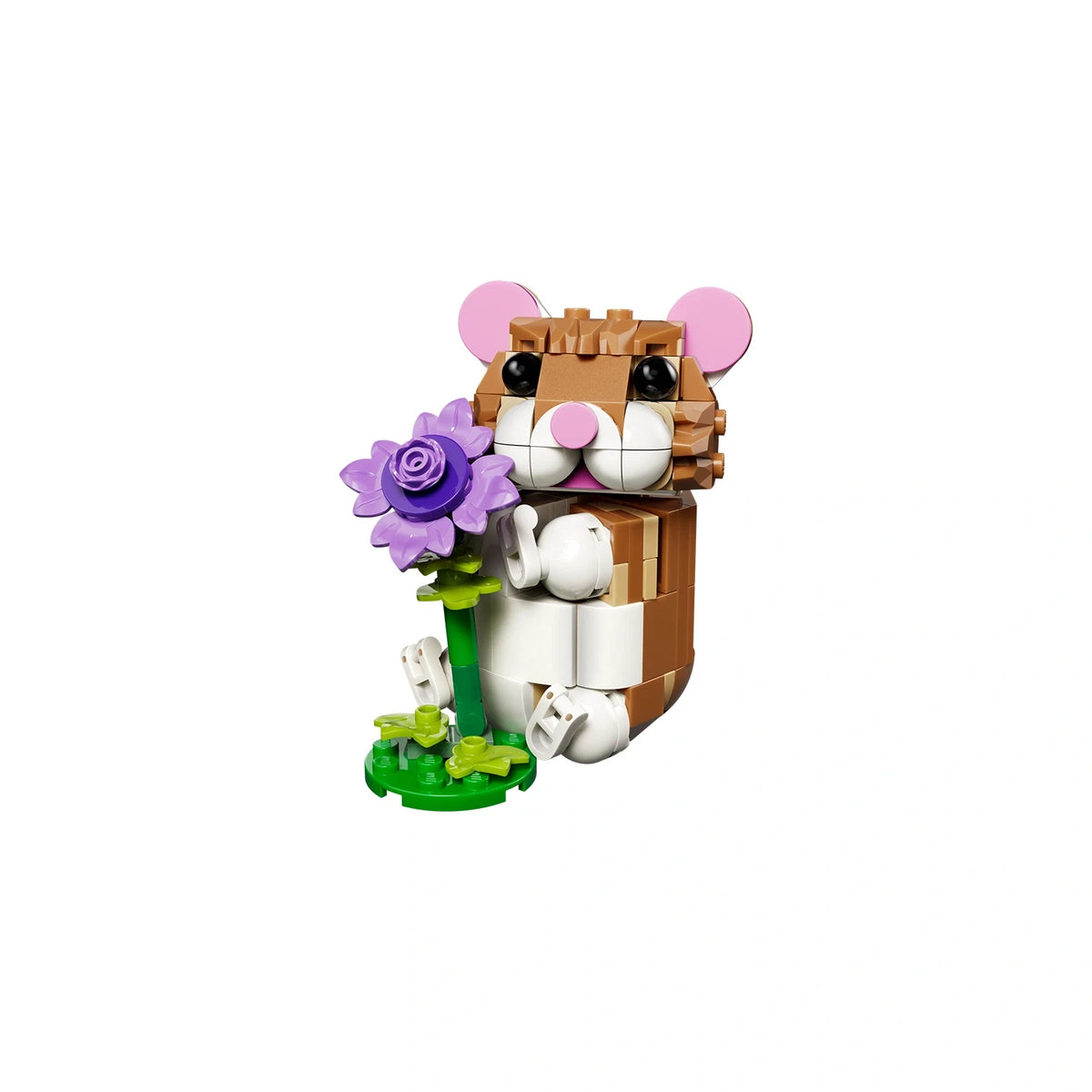 LEGO Creator 3in1 31376 Cute Hamster with a Flower – built model