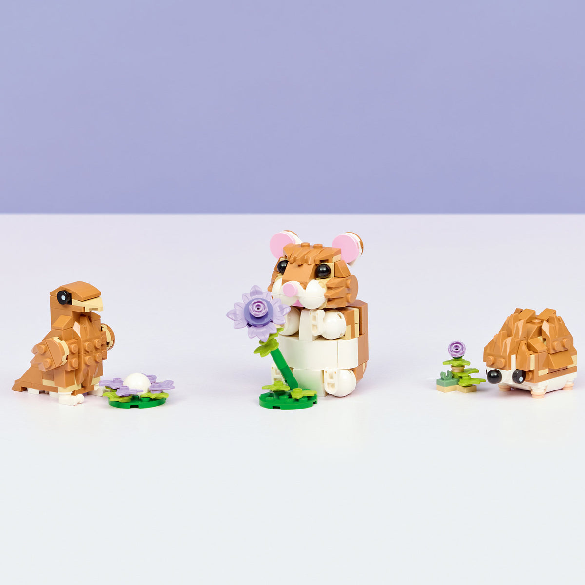3 options for lego hamster set 