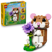 lego hamster with flower set 