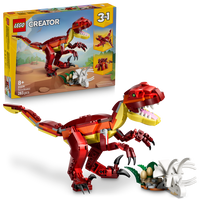3 in 1 dinosaur lego set and packaging 