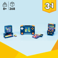 3-in-1 retro gaming lego consoles 