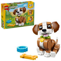 3 in 1 cute animals lego set and packaging 