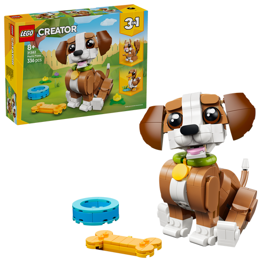 3 in 1 cute animals lego set and packaging 