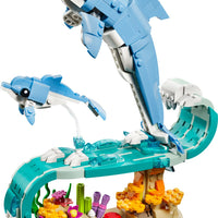 Toys at Foys - LEGO Creator 3in1 31385 Sea Animals: Beautiful Dolphins - built model