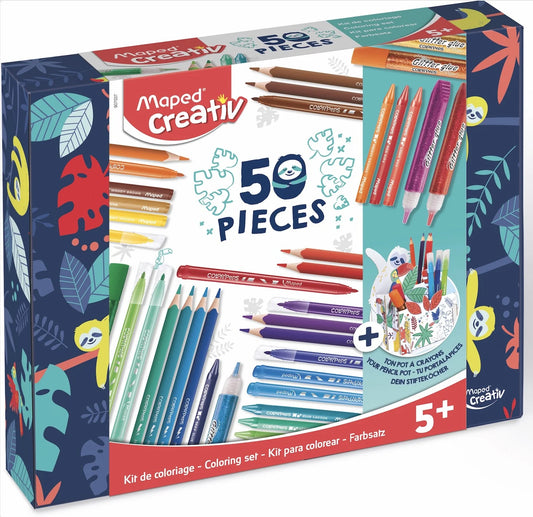 Maped Creativ Box 50pcs Colouring Set