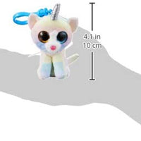 TY 35232 Beanie Boo Heather Key Clip