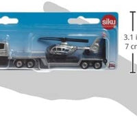 Siku 1:87 Police Low Loader with Helicopter