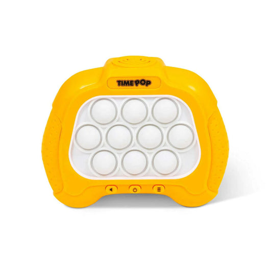 Time Pop Light Up Push Popper Game Orange