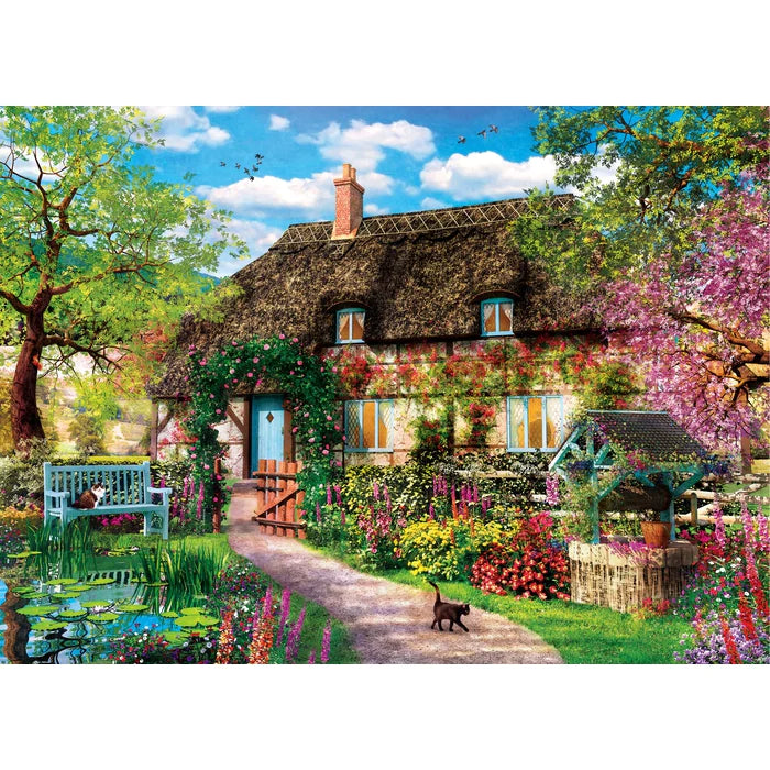 The Old Cottage 1000 Piece Jigsaw Puzzle