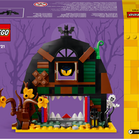 packaging for LEGO halloween barn 