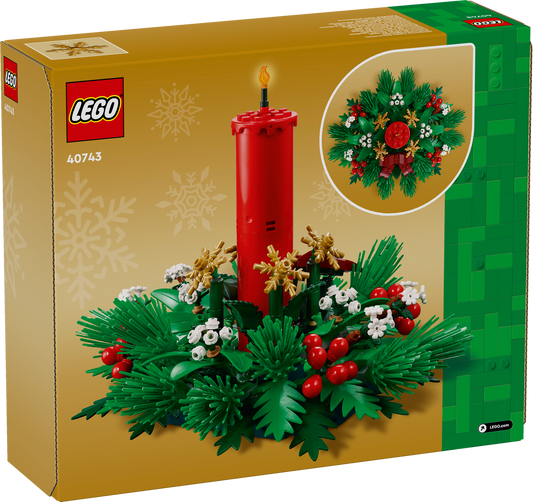 lego christmas candle set 