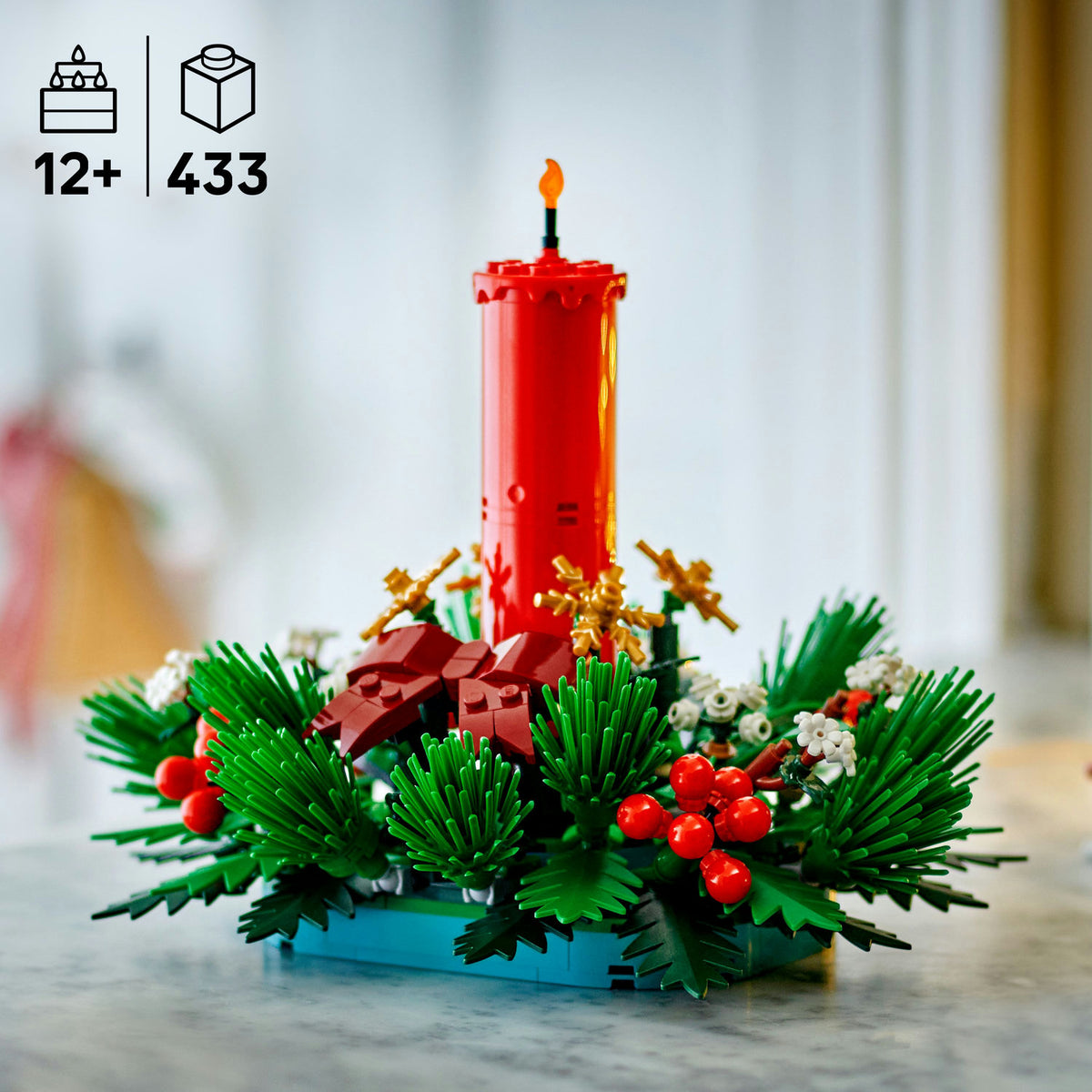 lego christmas candle set 