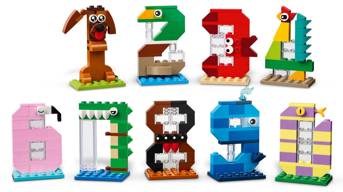 Toys at Foys - LEGO 40807 Birthday Numbers - model detail 3