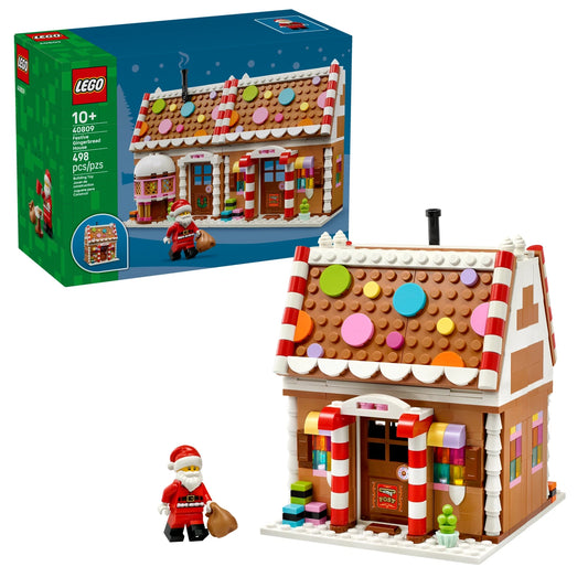 LEGO 40809 Festive Gingerbread House – box