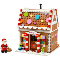 LEGO 40809 Festive Gingerbread House – built model