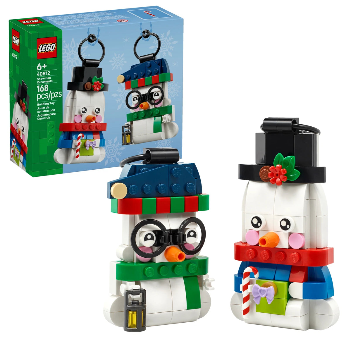 LEGO 40812 Snowman Ornaments – box
