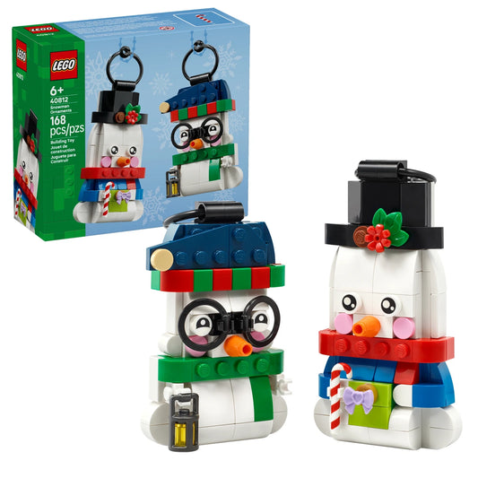 LEGO 40812 Snowman Ornaments – box