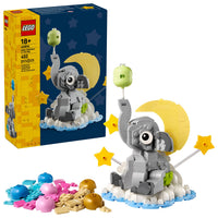 Toys at Foys - LEGO 40814 Baby Elephant in the Sky - built model and box