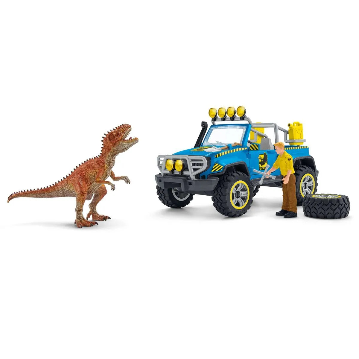 SCHLEICH Off-Road Vehicle With Dino Outpost