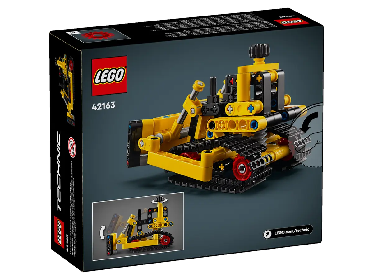 LEGO 42163 Heavy-Duty Bulldozer