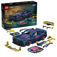 LEGO Technic 42236 Custom Garage Ford Mustang GT Car – box
