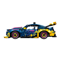 LEGO Technic 42236 Custom Garage Ford Mustang GT Car – play view