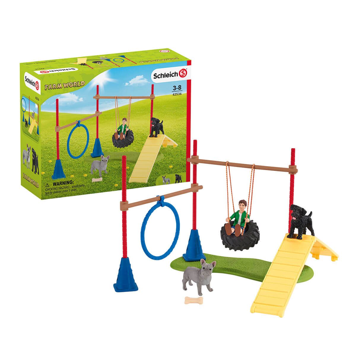 Schleich 42536 Puppy Agility Training