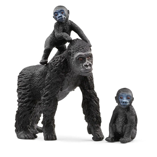 SCHLEICH Wide Life Gorilla Family