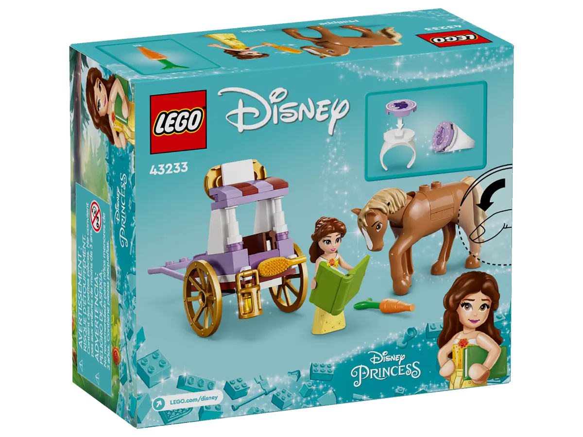 LEGO 43233 Belle's Storytime Horse Carriage