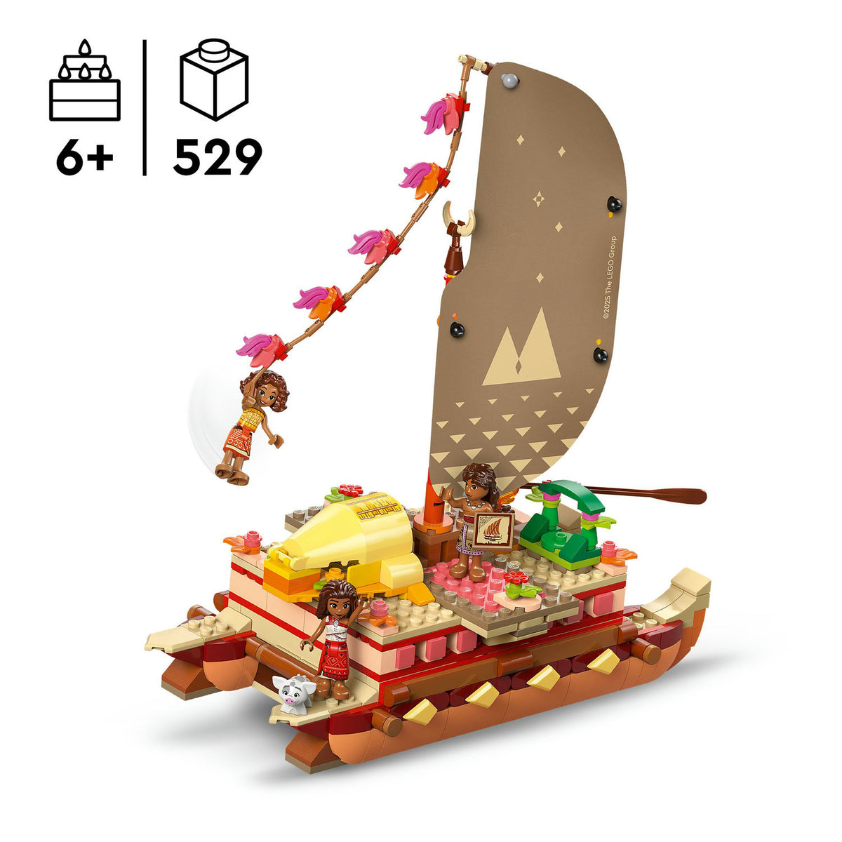 moana's adventure canoe 