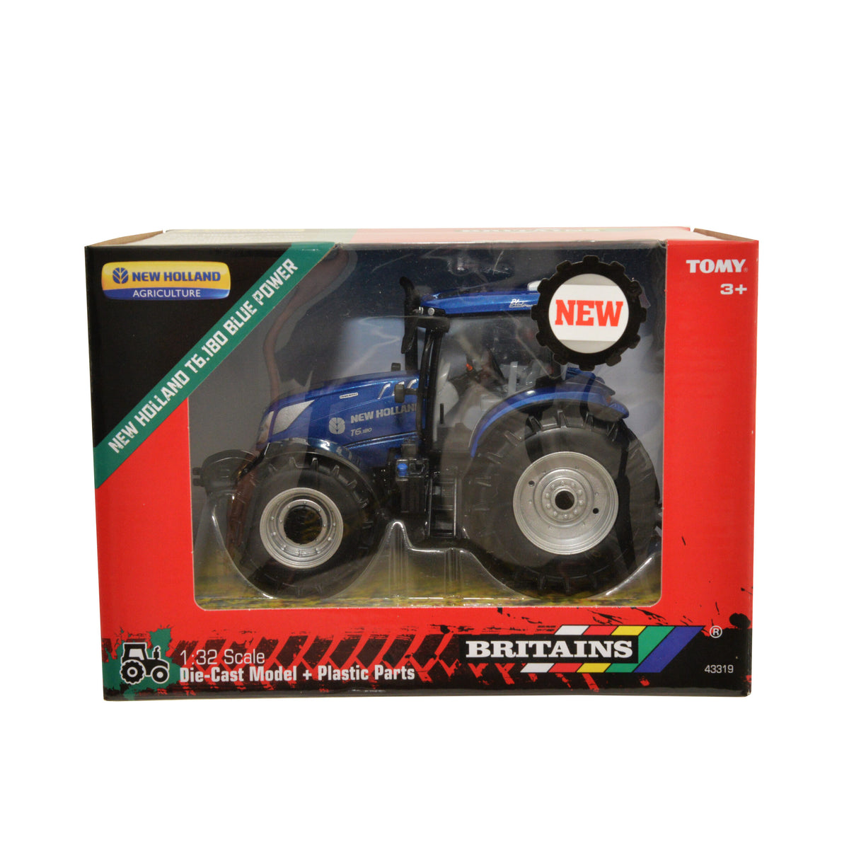 Britains New Holland T6.180 Blue Power Tractor