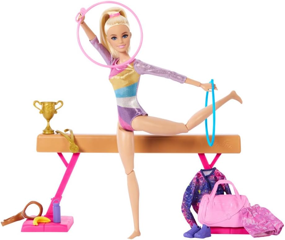 Barbie Gymnastics Doll & Accessories