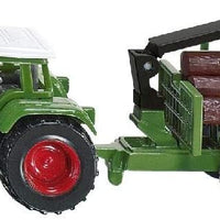 Siku 1:87 Fendt with Forestry Trailer