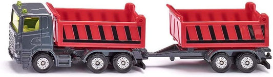 Siku 1:87 Truck with Dumper Body & Tipping Trailer