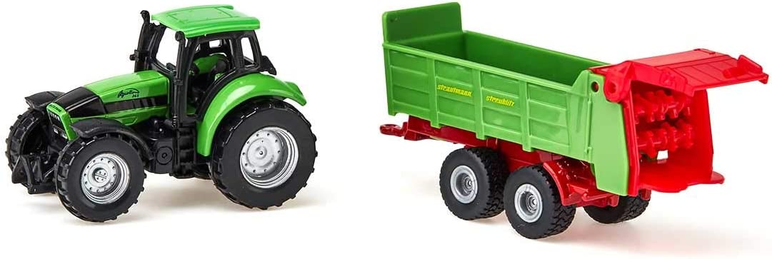 Siku 1:87 Deutz with Universal Manure Spreader