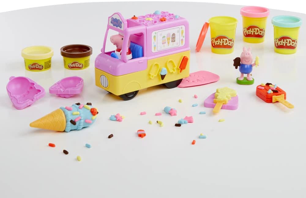 F3597 Play-Doh Peppa's Ice Cream Playset with Ice Cream Truck