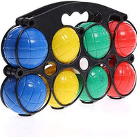 8 Piece Boules Set Colourful Garden Games