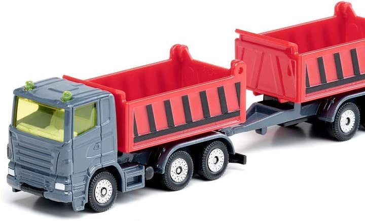 Siku 1:87 Truck with Dumper Body & Tipping Trailer