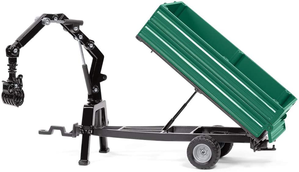 SIKU 2896 Farmer Oehler Combination Trailer, Green