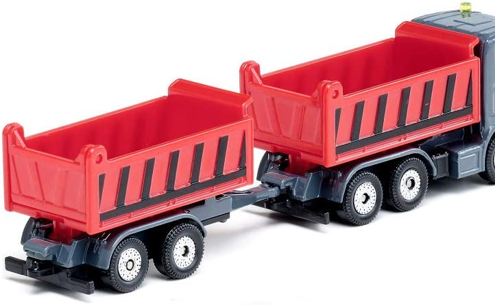 Siku 1:87 Truck with Dumper Body & Tipping Trailer