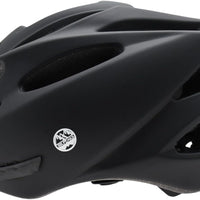 Six Peaks black cycling helmet with visor – view 2